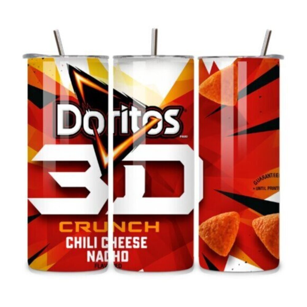 Doritos 3D Crunch 20oz Stainless Steel Tumbler